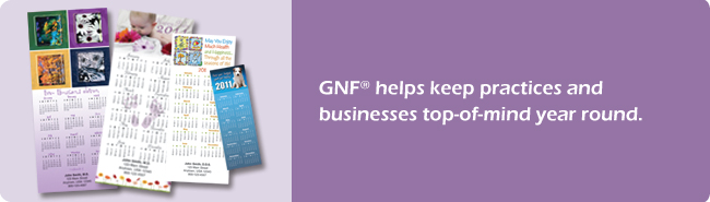 Calendars - GNF helps keep business top-of-mind year round